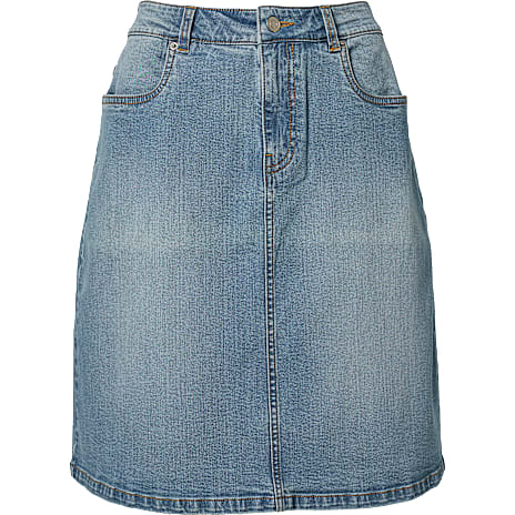 VRS dame denim nederdel str. 44 - blå 1 stk.