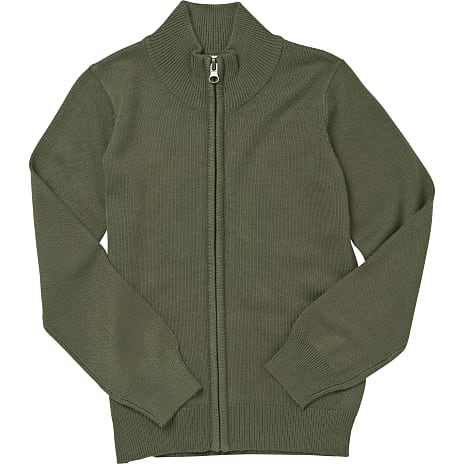 VRS Børne Cardigan Str. 110/116 Mørkegrøn