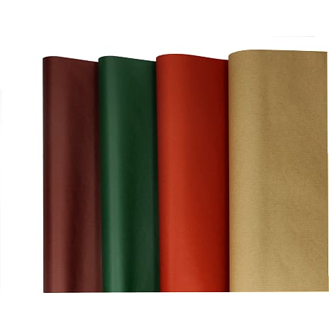 Julefryd Gavepapir 70 cm x 3 m Assorteret