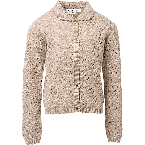 VRS Børne Cardigan Str. 122/128 Beige