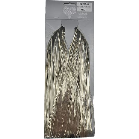Julefryd Lametta Strimler 50 cm 500-pak Guld
