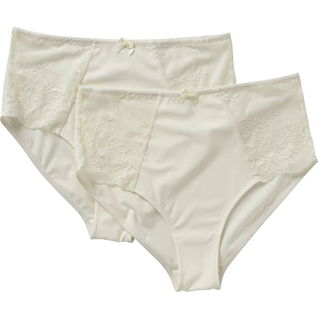 VRS Dame Maxi Trusser 2-Pak Str. XL Hvid