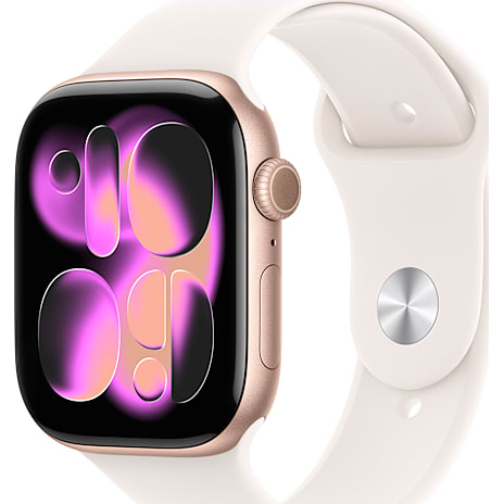 Apple Watch S11 GPS + Cell 46 mm Rose Gold Aluminium Light Blush Sport Band M/L