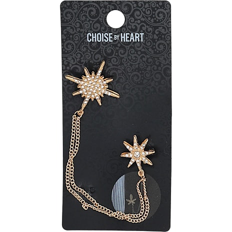 Choise by heart CBYH Dame Broche Guldfarvet