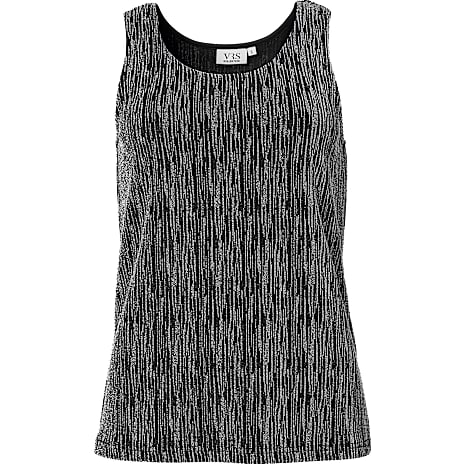 VRS Dame Top Str. 2XL Sølvfarvet