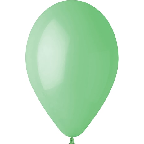 Andre Mærker Latexballoner 30 cm 6-pak - mintgrøn 6 stk.