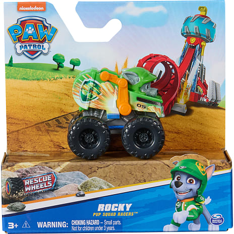 Paw Patrol Figur og Racerbil Assorteret
