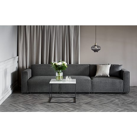 GRO 3 personers Modulsofa Antracit