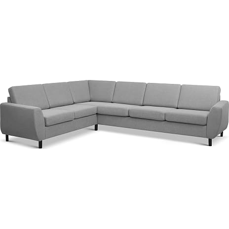 Madrid Nordic Vendbar Hjørnesofa Lysegrå