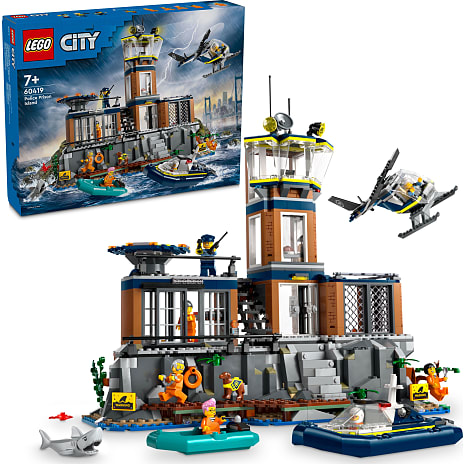 LEGO City Politiets fængselsø 60419 1 stk.