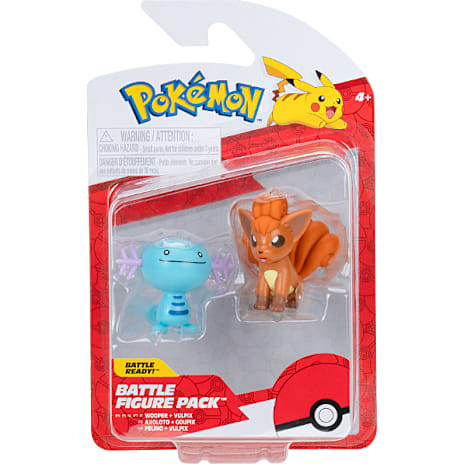 Pokémon Battle Figursæt Wooper og Vulpix