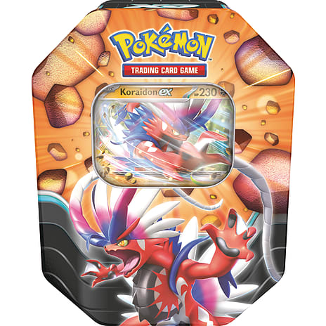 Pokémon Tin Summer EX Slashing Legends Assorteret