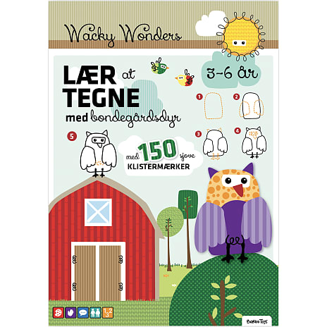 Globe Lær at tegne med bondegårdsdyr