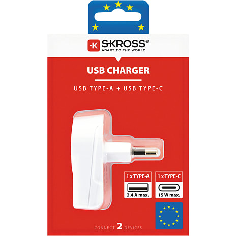 Skross Euro USB-oplader