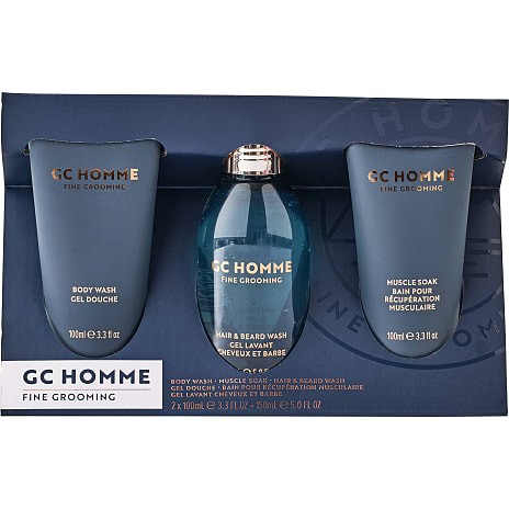 GC Homme Gaveæske Body Wash og Ansigtsrens