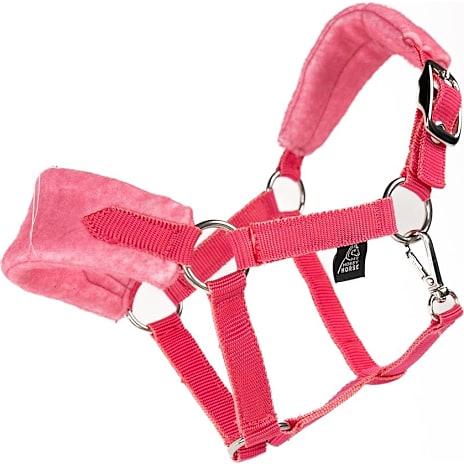 My Hobby Horse grime med pink fleece 1 stk.