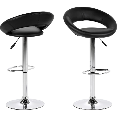 AC Design Furniture Plump Barstol Sort