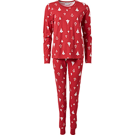 VRS Dame Pyjamas Str. M Rød