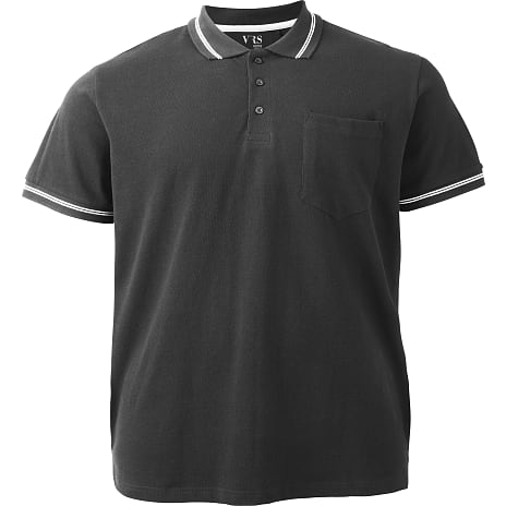 VRS Herre Polo Str. 5XL Sort