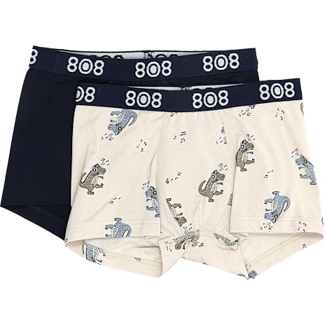 808 2-pak Boxershorts Str. 110/116 Beige