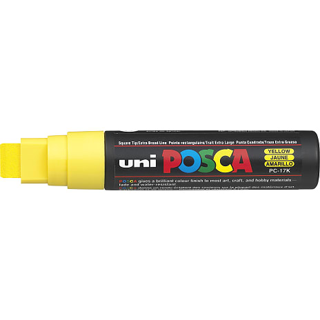 Posca PC17K Vandbaseret Tusch Gul