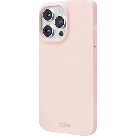 SBS iPhone 16 Pro cover - lyserød 1 stk.
