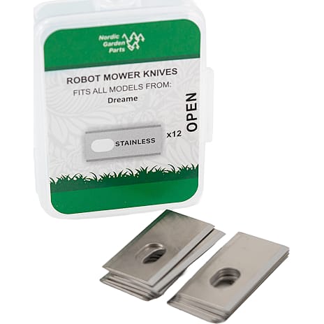Nordic Garden Parts 12 stk. knive til Dreame robotplæneklipper 1 stk.