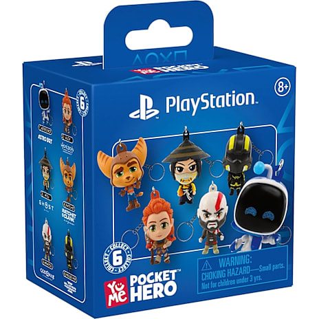 YuMe PlayStation Pocket Hero blindbox legetøjsfigur
