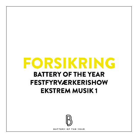 Aflysningsforsikring Of The Year Festfyrværkerishow Ekstrem Musik 1