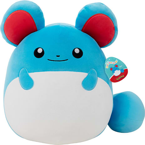 Squishmallows Pokémon Marill Bamse