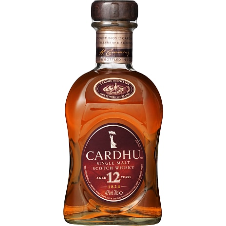 Cardhu Single Malt Scotch Whisky 12 År