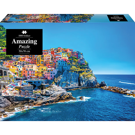 1Play Amazing Puzzle Klippekyst Puslespil 1000 Brikker