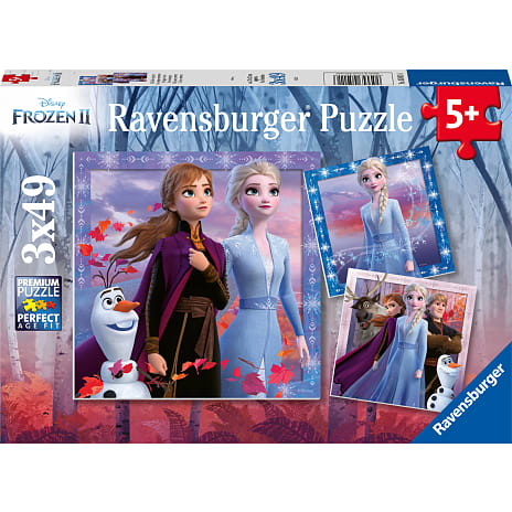 Ravensburger Frost 2 Puslespil 3x49 Brikker