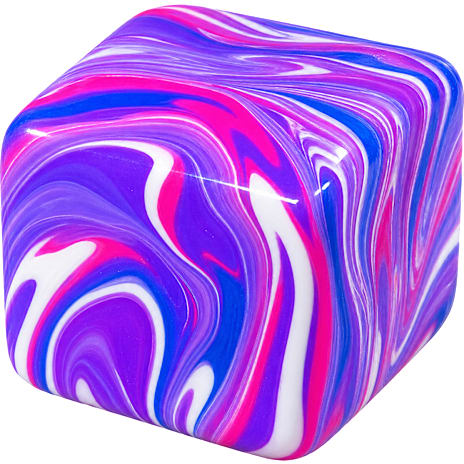 Scoop swirl cube squishy