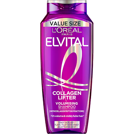 L'Oréal Paris Volumising shampoo m. kollagen tyndt og fladt hår 400 ml