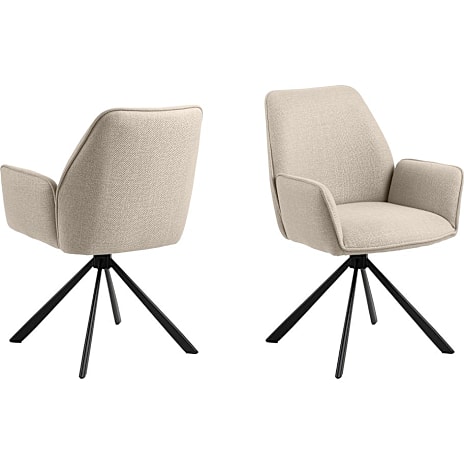 AC Design Furniture Glenda Spisebordsstol Beige