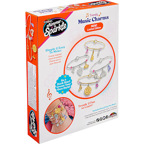 Shimmer 'n Sparkle Trendy Music Charms DIY Armbånd