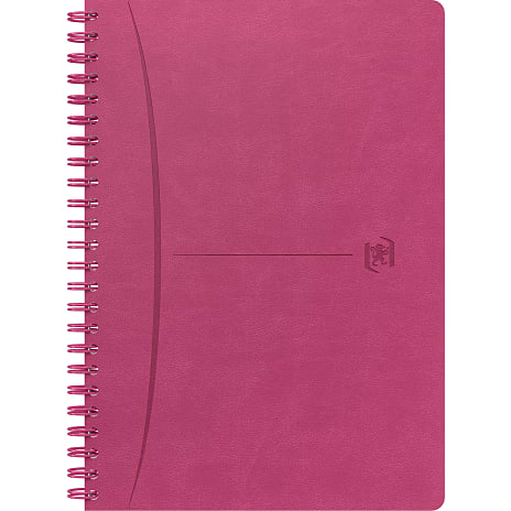 Oxford Signature A5 Notesbog Lyserød
