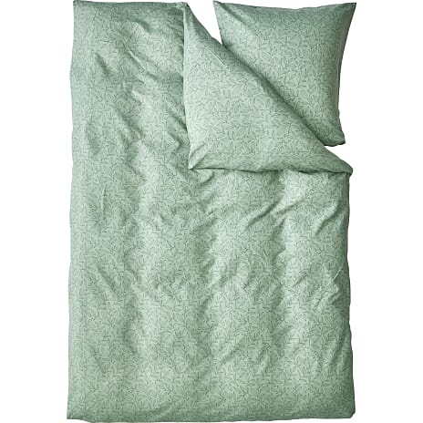 Mikrofiber Sengetøj blade grøn