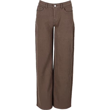 VRS Dame Wide Fit Jeans Str. 40 Brun