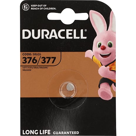 Duracell Sølvoxid SR626 376/377 batterier 1 stk.