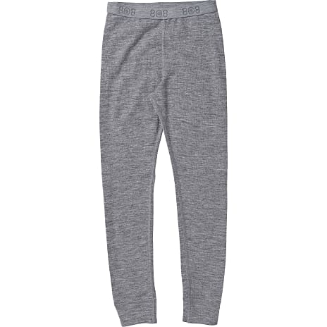 808 Børne Uld Leggings Str. 98/104 Grå