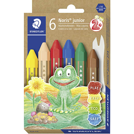 Staedtler voksfarver 6-pak 1 stk.
