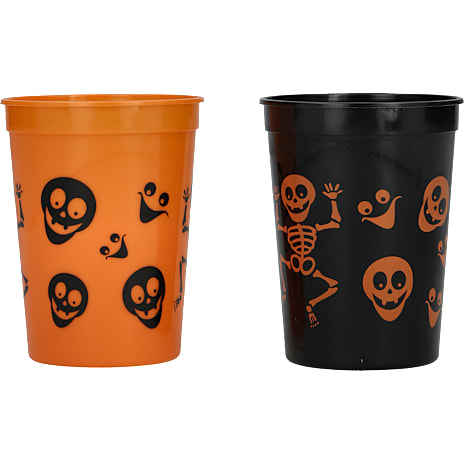 Andre Mærker Halloween kopper 4-pak 310 ml - flere varianter - assorteret 1 stk.