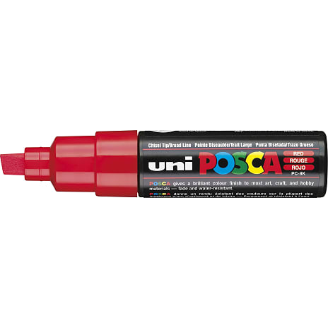 Posca PC8K Vandbaseret Tusch Rød