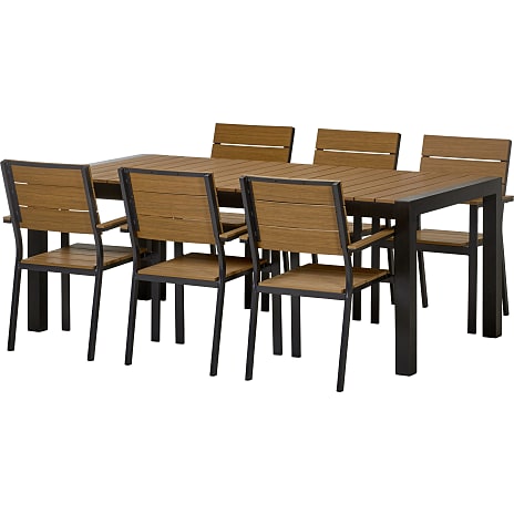 Carlton Havebord Og 6 Carlton Havestole