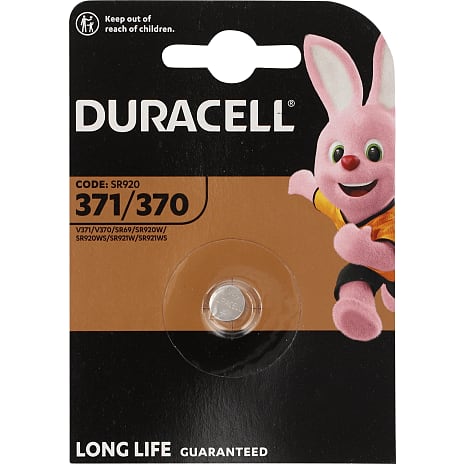 Duracell Sølvoxid SR920 371/370 batterier 1 stk.