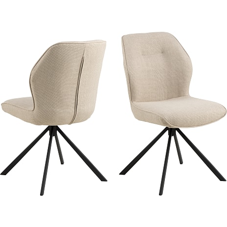 AC Design Furniture Aura Spisebordsstol lys beige
