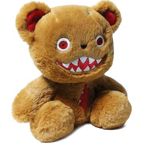 Halloween Plysbamse Højde 20 cm Brun