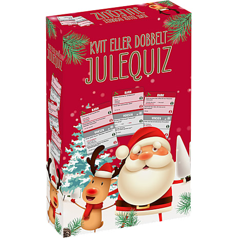 1conzept Kvit eller Dobbelt Julequiz 2026 1 stk.